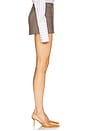 view 3 of 6 The Micro Meeting Skort in Heather Olive