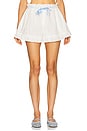 view 1 of 6 The Summer Vintage Bonbon Short in White