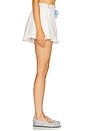 view 3 of 6 The Summer Vintage Bonbon Short in White