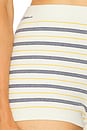 view 6 of 6 Inda Knit Shorts in Cream & Navy