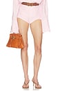 view 1 of 7 Washed Linen Micro Short in Classic Pink