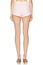 view 5 of 7 Washed Linen Micro Short in Classic Pink