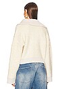view 3 of 4 Hartley Collared Boucle Sweater in Ivory