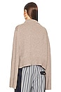view 3 of 4 Pamelia Crew Neck Sweater in Taupe