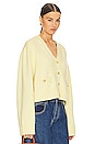 view 2 of 5 Dawes Cardigan in Pale Yellow