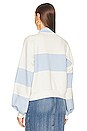 view 3 of 5 Vintage Sweatshirt in Off White & Blue