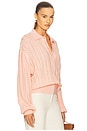 view 2 of 4 Addeline Oversized Polo in Peach