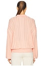 view 3 of 4 Addeline Oversized Polo in Peach