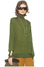 view 2 of 4 Madeira Turtleneck in Green