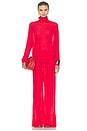 view 4 of 4 Madeira Turtleneck in Red