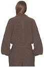 view 4 of 5 Dosela Fleck Cardigan in Brown Multi