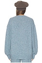 view 4 of 5 Paxton Fleck Cardigan in Denim Multi