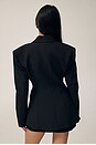 view 4 of 7 Recycled Twill S Curve Jacket in Black