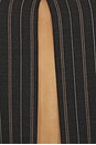 view 7 of 7 Stripe Twill Boyfriend Blazer in Dark Grey Stripe