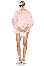 view 5 of 5 Sateen Puff Jacket in Shell Pink