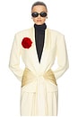 view 1 of 5 The Tux Blazer in Wool in Butter Yellow