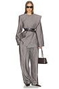 view 6 of 6 Italian Herringbone Jacket in Salt & Pepper