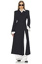 view 1 of 3 Wool Blend Asymmetrical Suiting Jacket With Slits in Black
