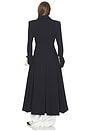 view 4 of 3 Wool Blend Asymmetrical Suiting Jacket With Slits in Black