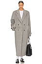 view 2 of 4 MANTEAU BOLD SHOULDER LONG in Grey