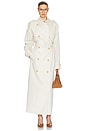 view 1 of 5 Classic Oversized Trench in Ivory