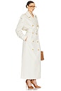 view 2 of 5 Classic Oversized Trench in Ivory