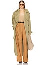 view 1 of 5 Classic Oversized Trench in Olive