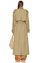 view 4 of 5 Classic Oversized Trench in Olive