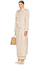 view 5 of 6 Suede Trench Coat in Clay