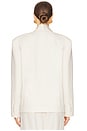 view 4 of 5 The Tux Blazer in Wool in Cream