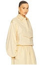 view 2 of 4 Cotton Twill Anorak in Pale Yellow