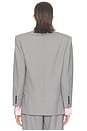 view 3 of 4 The St Germain Suit Jacket in Carbon