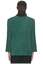 view 4 of 5 The Schoolhouse Jacket in Suede in Spruce
