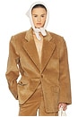 view 1 of 5 The Very Oversized Blazer in Corduroy in Caramel