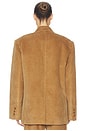 view 3 of 5 The Very Oversized Blazer in Corduroy in Caramel