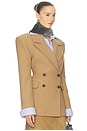 view 2 of 4 Italian Wool Blend Blazer in Camel