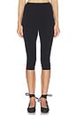 view 1 of 6 Beckette Knit Capri in Black
