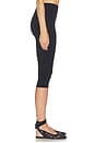 view 3 of 6 Beckette Knit Capri in Black