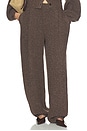 view 1 of 7 Dosela Fleck Knit Pant in Brown Multi