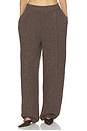 view 2 of 7 Dosela Fleck Knit Pant in Brown Multi