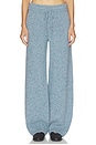 view 2 of 7 Paxton Fleck Knit Pant in Denim Multi
