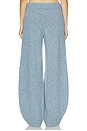 view 6 of 7 Paxton Fleck Knit Pant in Denim Multi