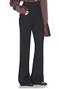 view 4 of 7 Wool Blend Double Loop Trousers in Black