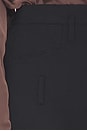 view 8 of 7 Wool Blend Double Loop Trousers in Black