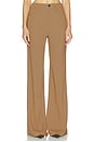 view 2 of 7 Wool Blend Double Loop Trousers in Toffee