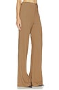 view 4 of 7 Wool Blend Double Loop Trousers in Toffee
