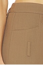 view 8 of 7 Wool Blend Double Loop Trousers in Toffee