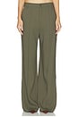view 1 of 6 Wool Blend Trouser in Central Park Green