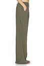view 4 of 6 Wool Blend Trouser in Central Park Green