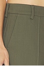 view 7 of 6 Wool Blend Trouser in Central Park Green